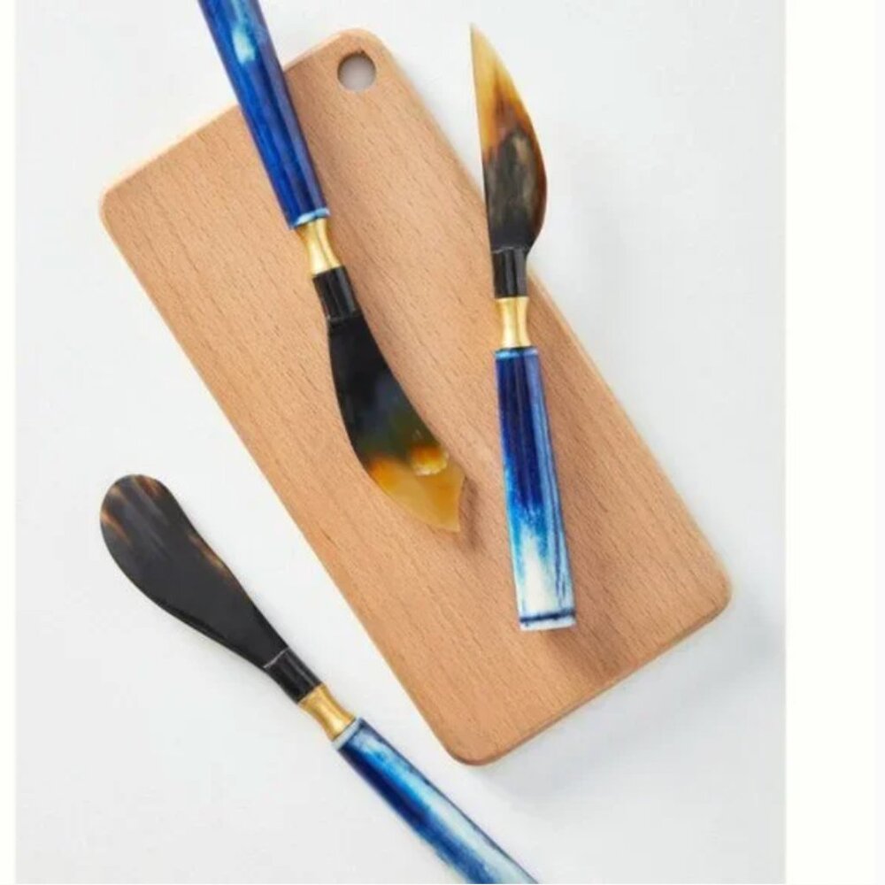 ⭐️ Ina Boho Modern Shell Hipster Hippie Art Deco Farm Hip Chic Cheese Knife Set